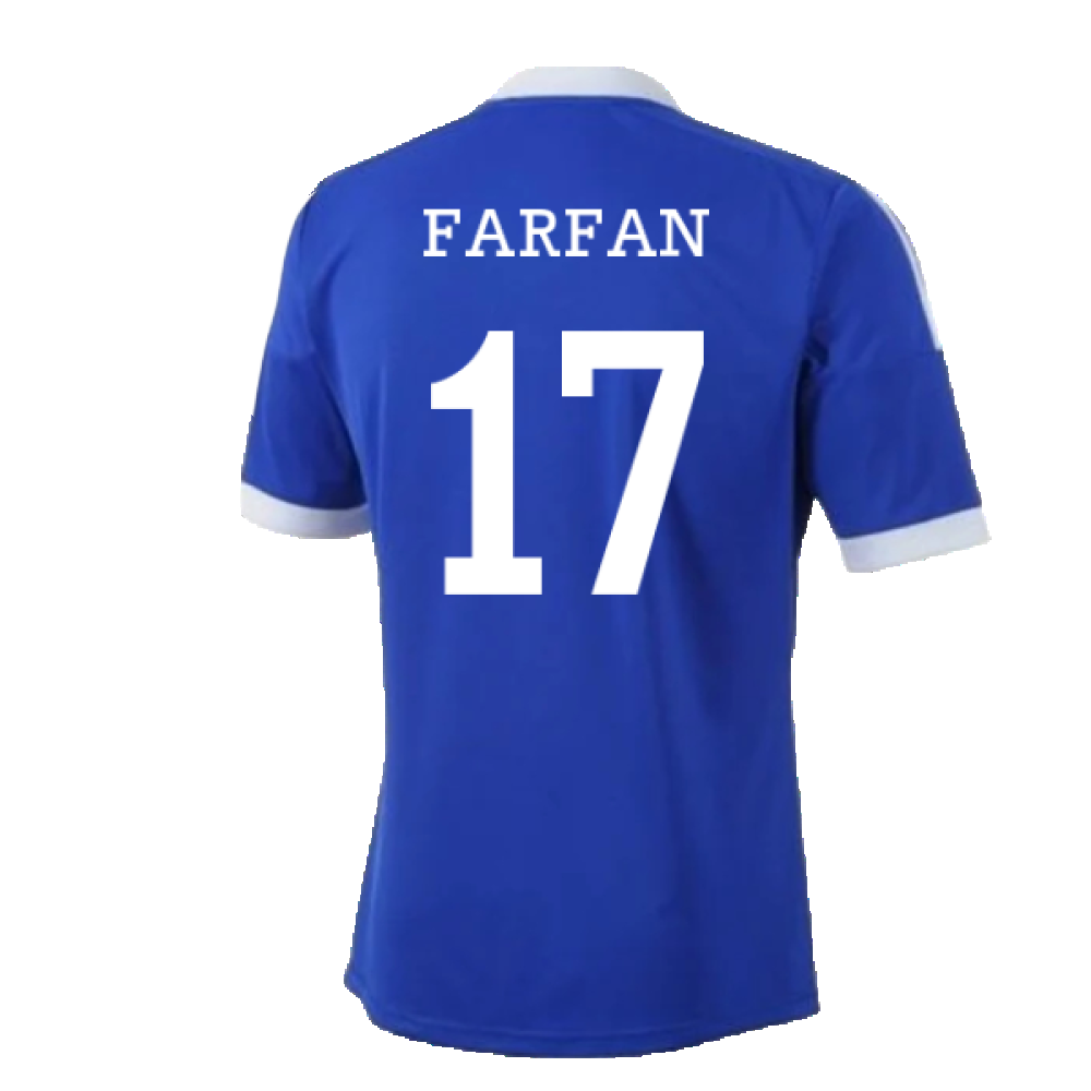 Schalke 2012-14 Home Shirt (XL) (Good) (Farfan 17)_1