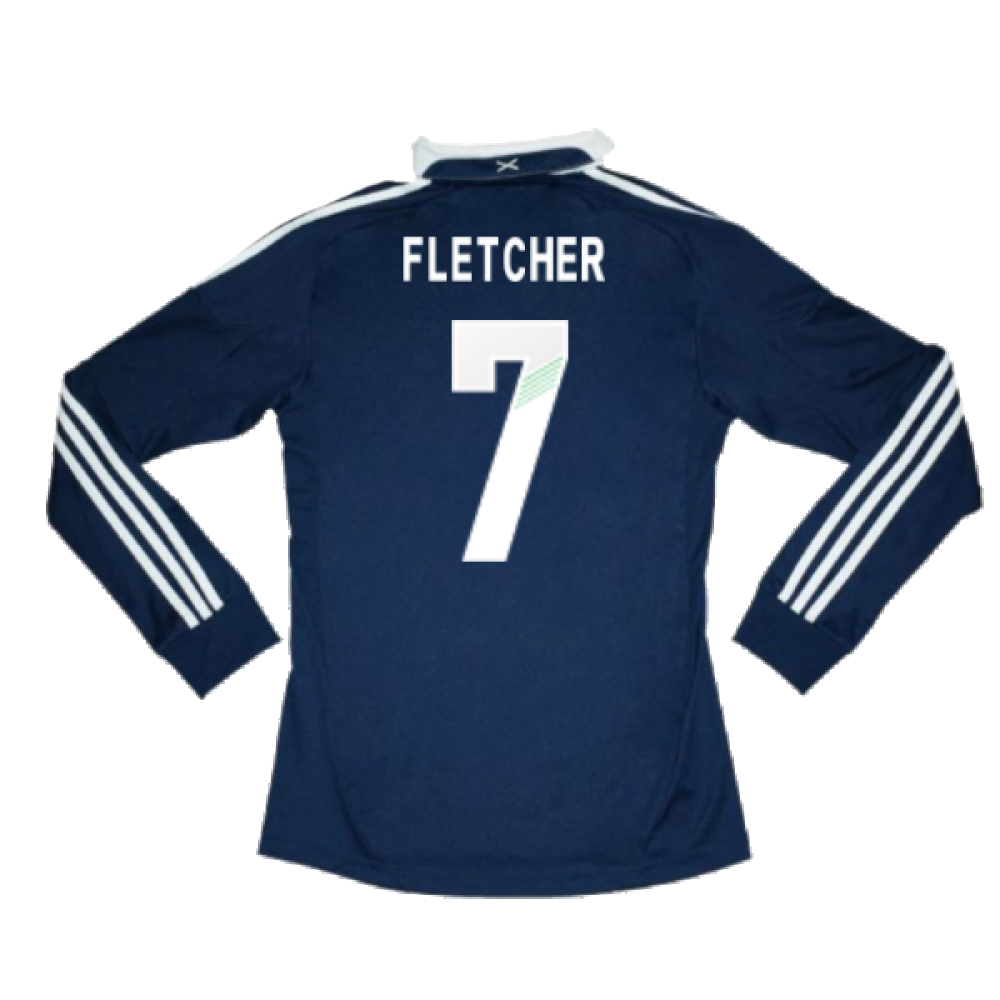 Scotland 2012-13 Home Shirt (Excellent) (Fletcher 7)_1