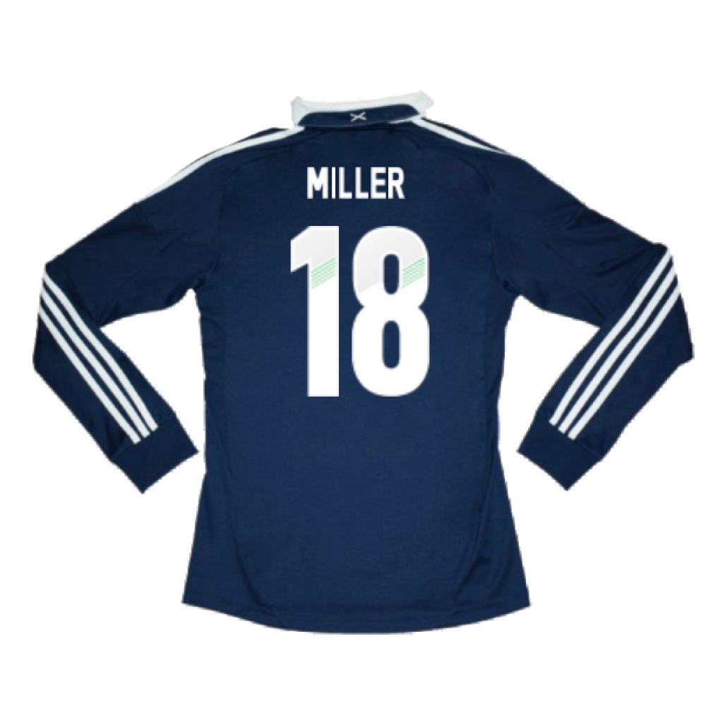 Scotland 2012-13 Home Shirt (Excellent) (Miller 18)_1