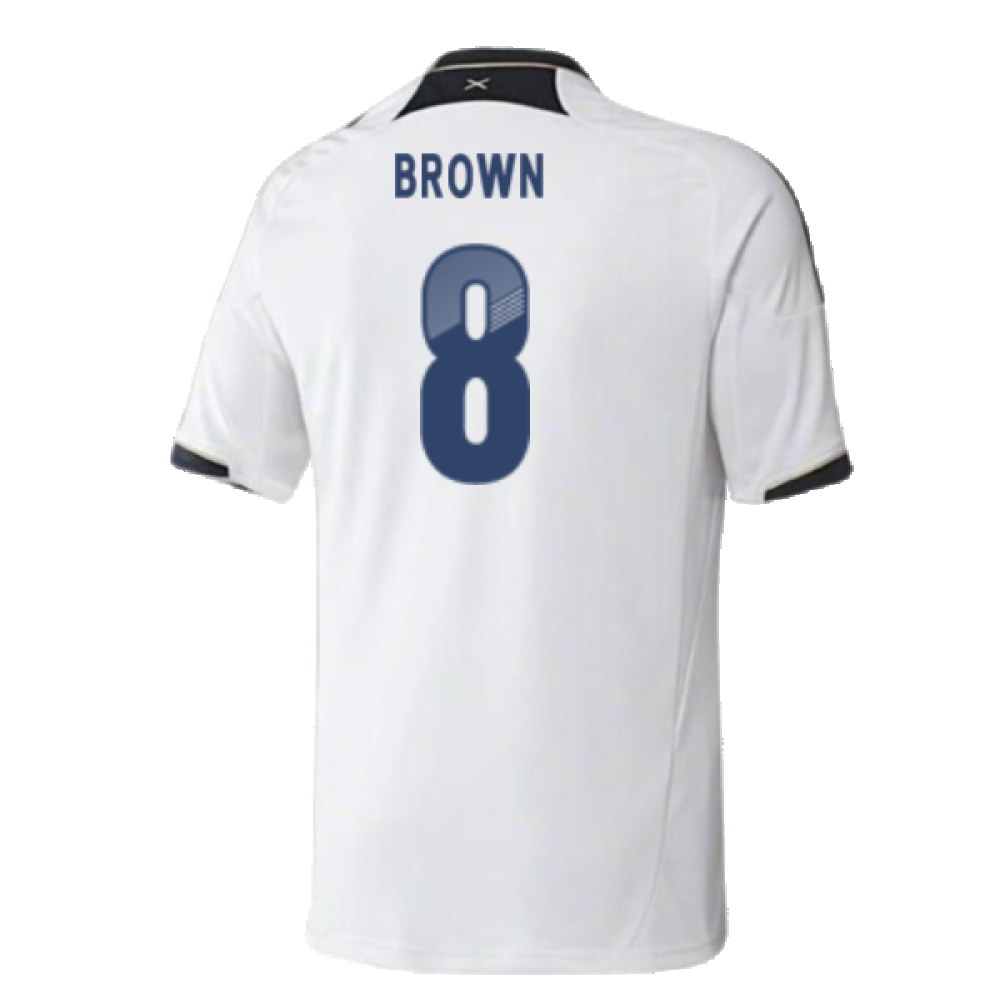 Scotland 2012-14 Away (XL) (Very Good) (Brown 8)_1