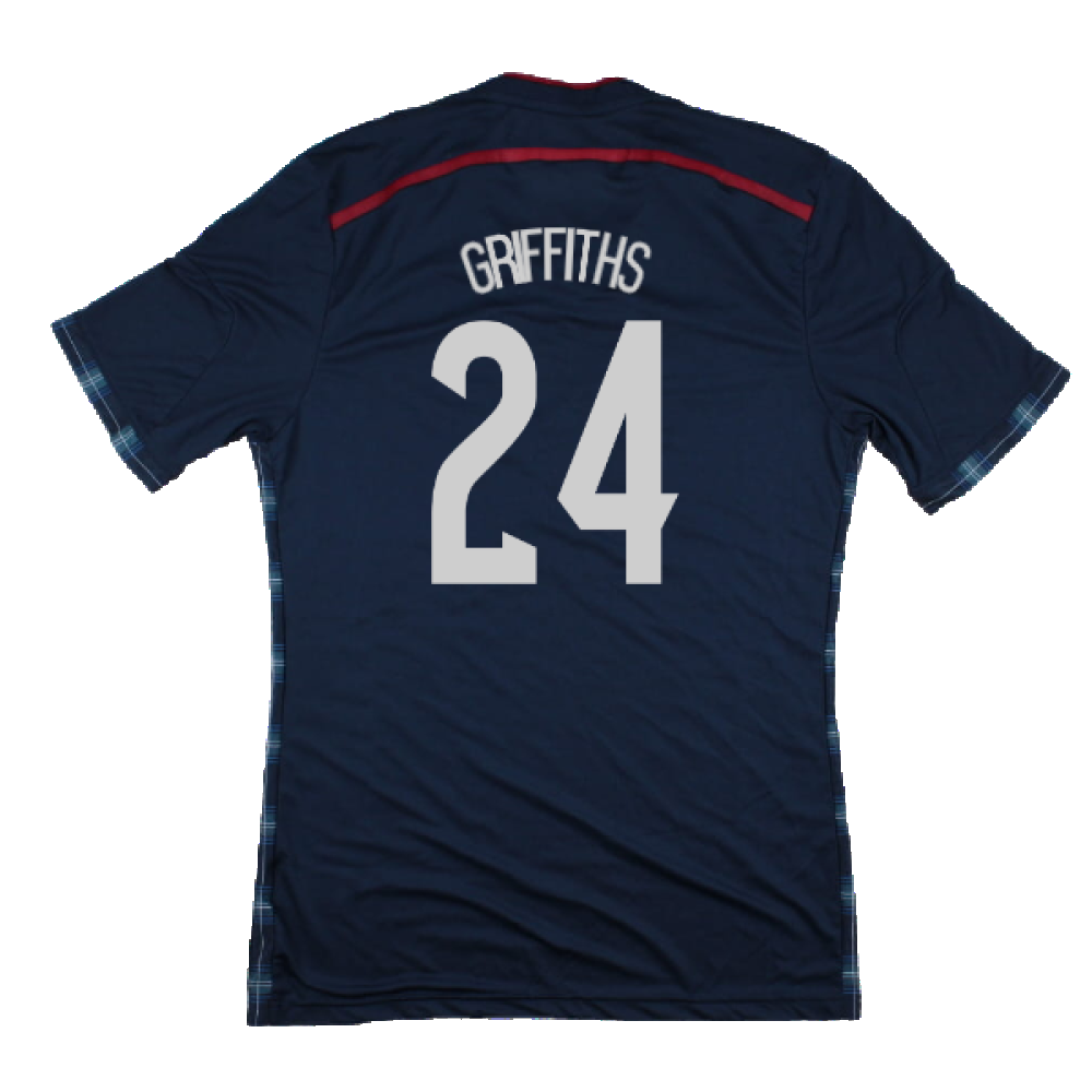 Scotland 2014-15 Player Issue Home Shirt (M) (Excellent) (Griffiths 24)_1