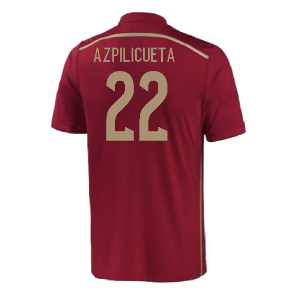 Spain 2015-16 Home Shirt (2-3y) (Mint) (Azpilicueta 22)_1