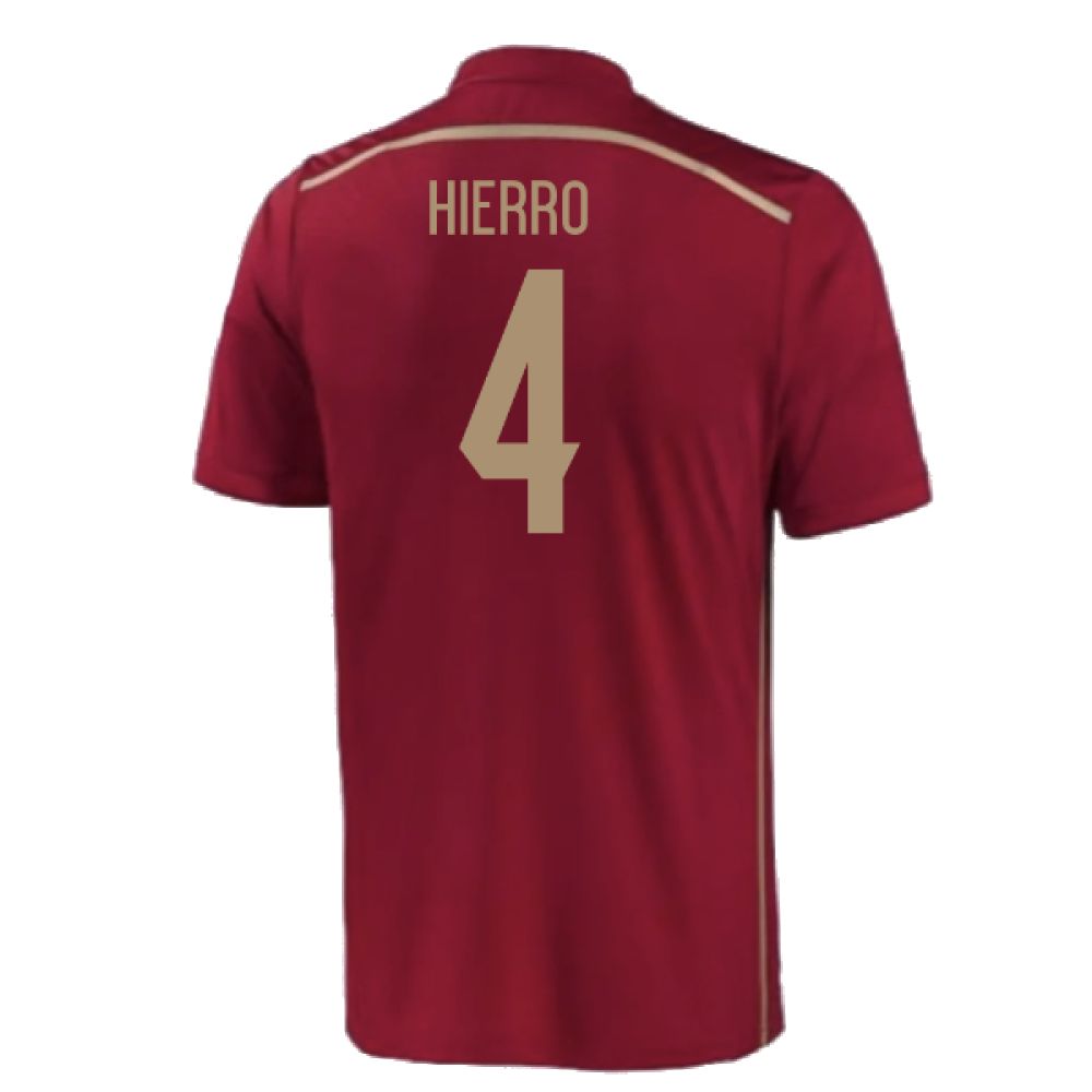 Spain 2015-16 Home Shirt (2-3y) (Mint) (HIERRO 4)_1