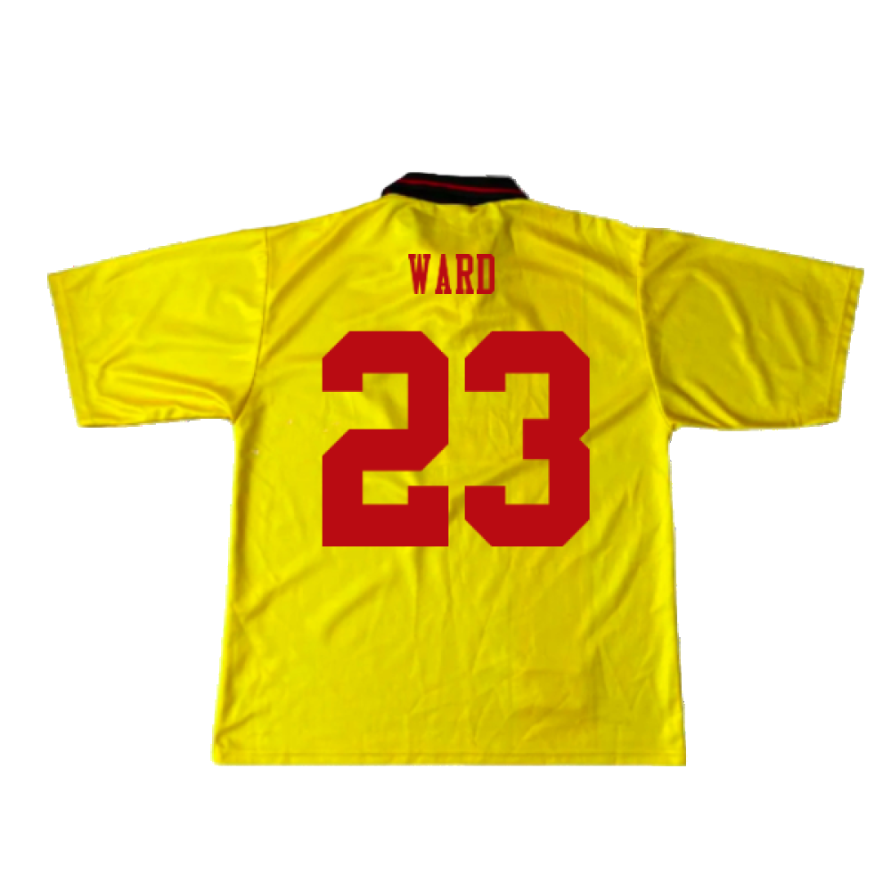 Watford 1997-98 Home Shirt (XL) (Excellent) (Ward 23)_1