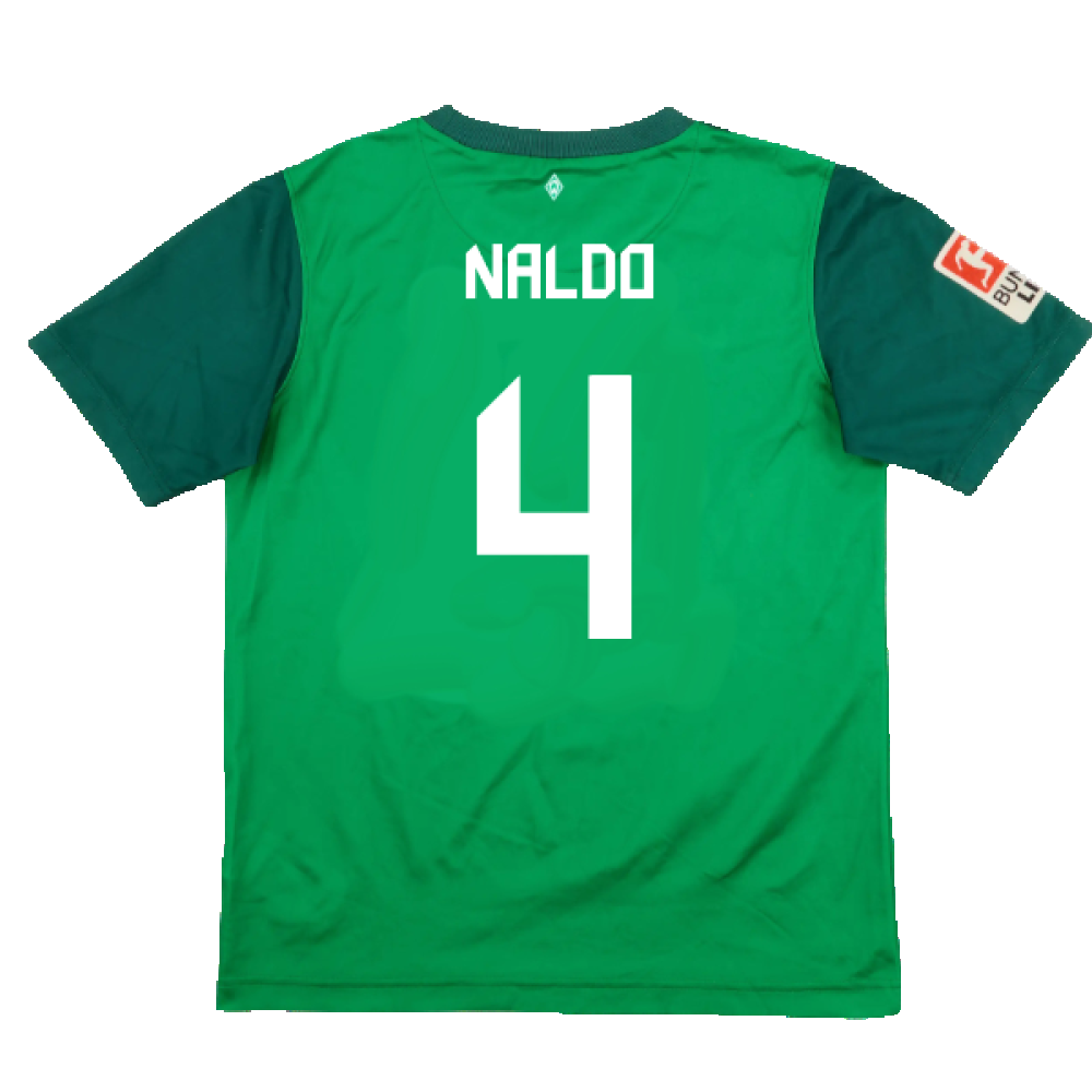 Werder Bremen 2010-11 Home Shirt (Excellent) (Naldo 4)_1