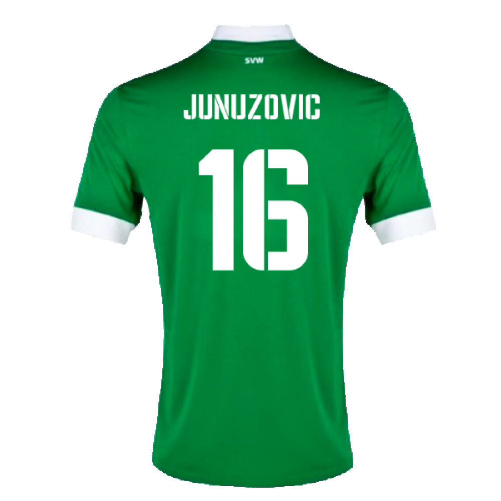 Werder Bremen 2014-15 Home Shirt (L) (Mint) (Junuzovic 16)_1