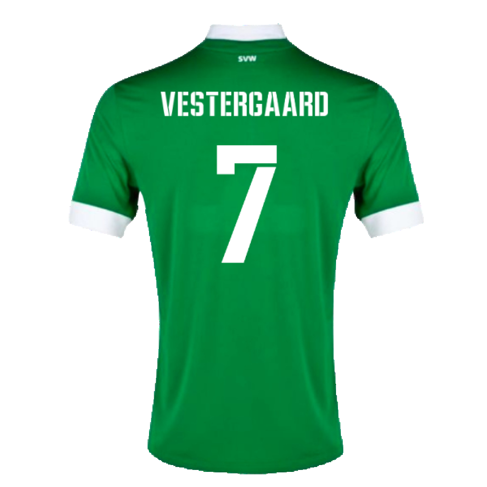 Werder Bremen 2014-15 Home Shirt (L) (Mint) (Vestergaard 7)_1