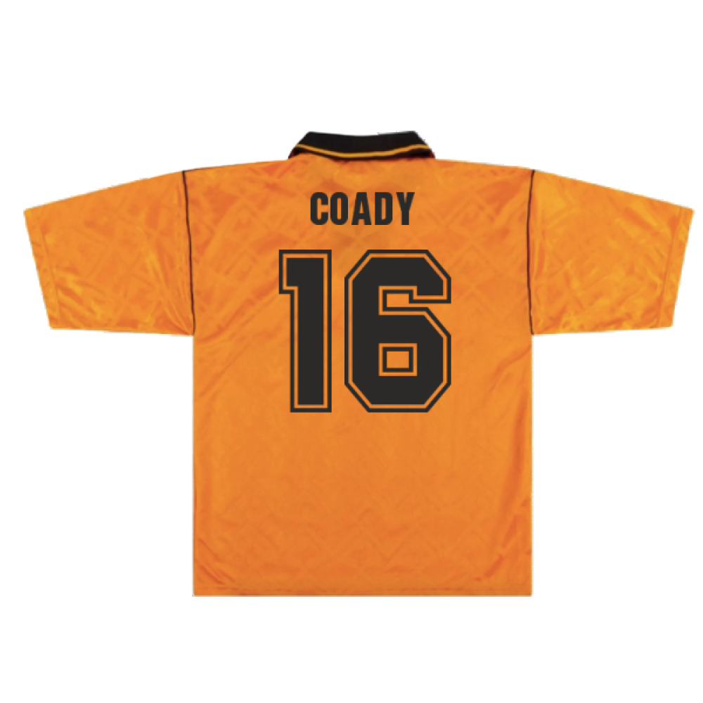 Wolves 1990-92 Home Shirt (L) (Very Good) (Coady 16)_1