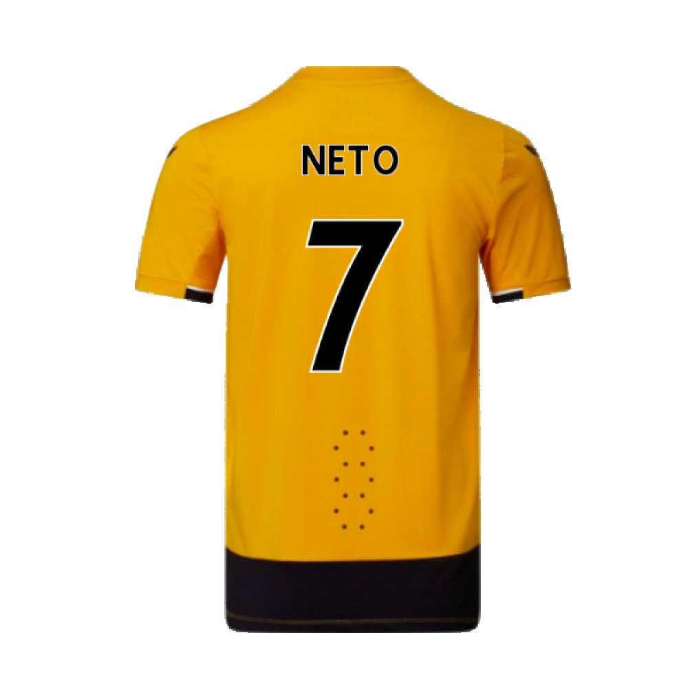 Wolves 2022-23 Pro Home Shirt (Sponsorless) (XXL) (Mint) (NETO 7)_1