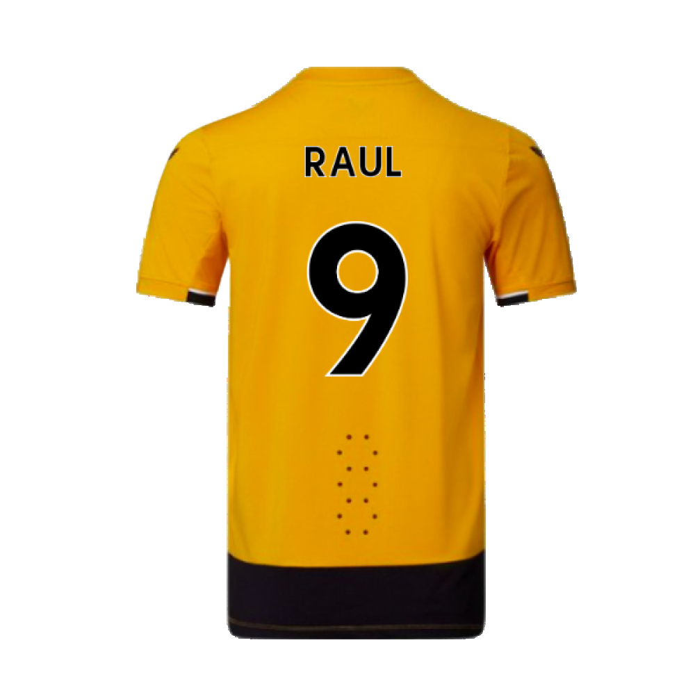 Wolves 2022-23 Pro Home Shirt (Sponsorless) (XXL) (Mint) (RAUL 9)_1