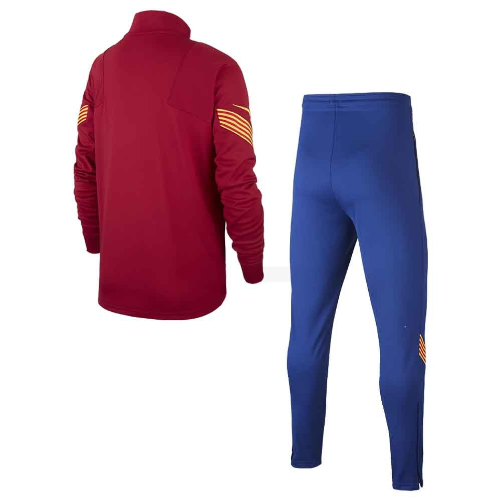 2020-2021 Barcelona Dry Squad Tracksuit (Noble Red) - Kids_1