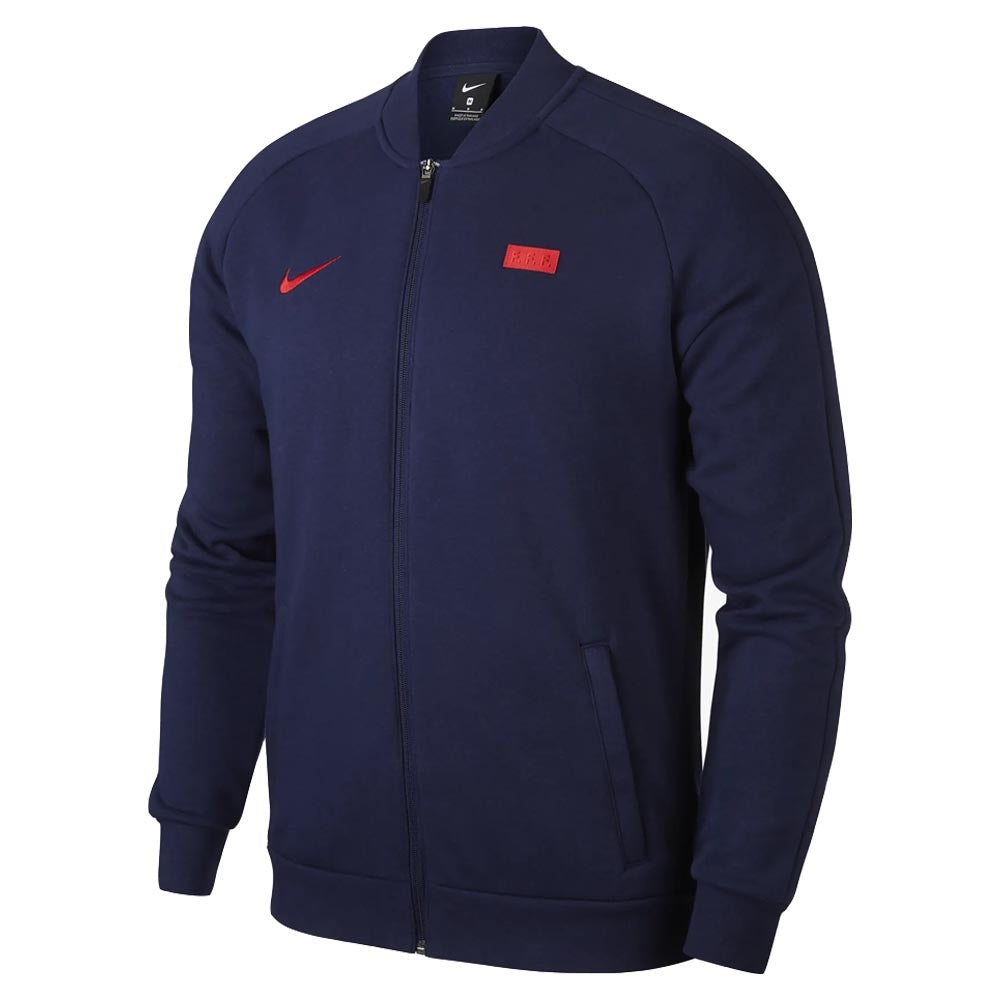 2020-2021 France Fleece Track Jacket (Navy)_0