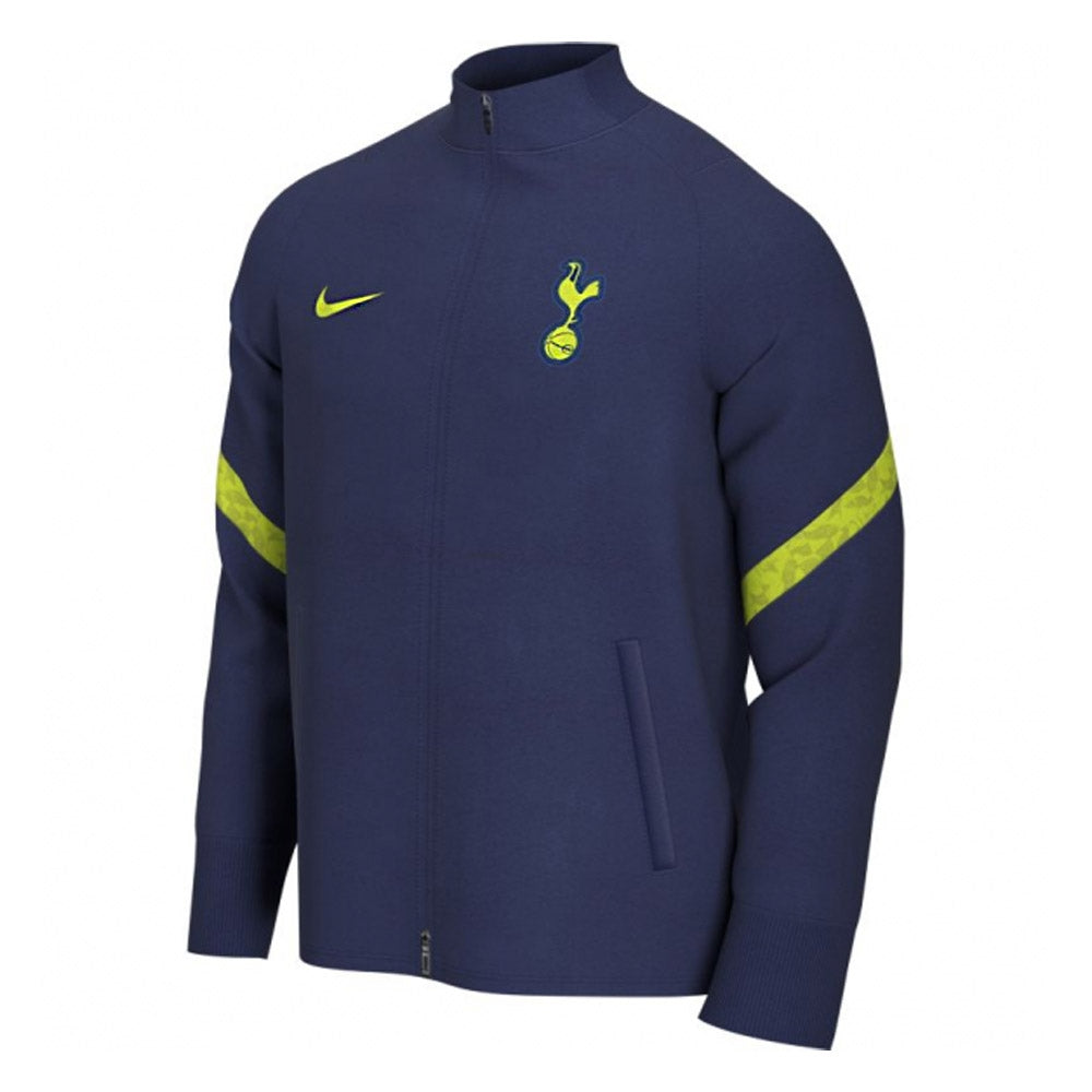 2021-2022 Tottenham Strike Track Jacket (Blue)_0