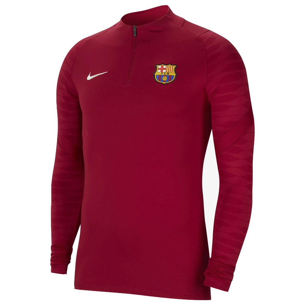 2021-2022 Barcelona Drill Top (Noble Red) - Kids_0