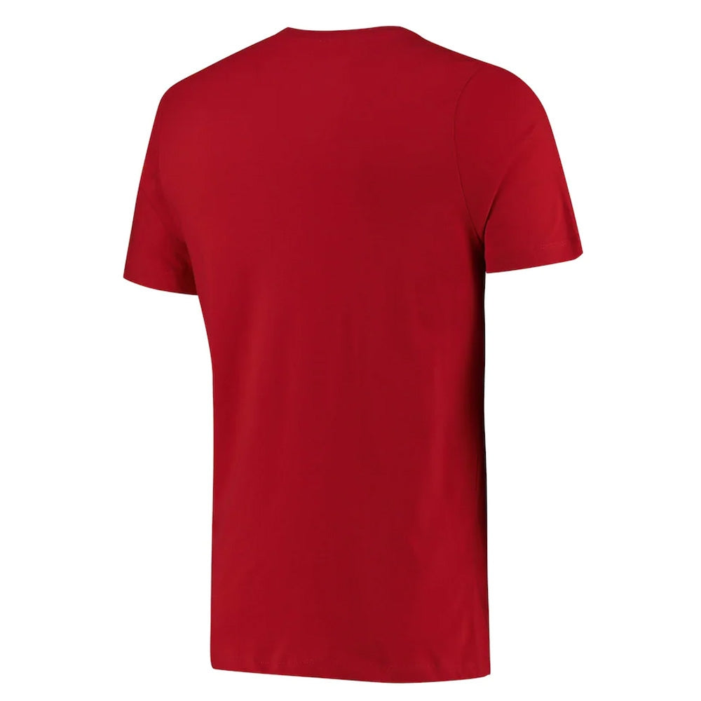 2022-2023 Atletico Madrid Crest Tee (Red)_1