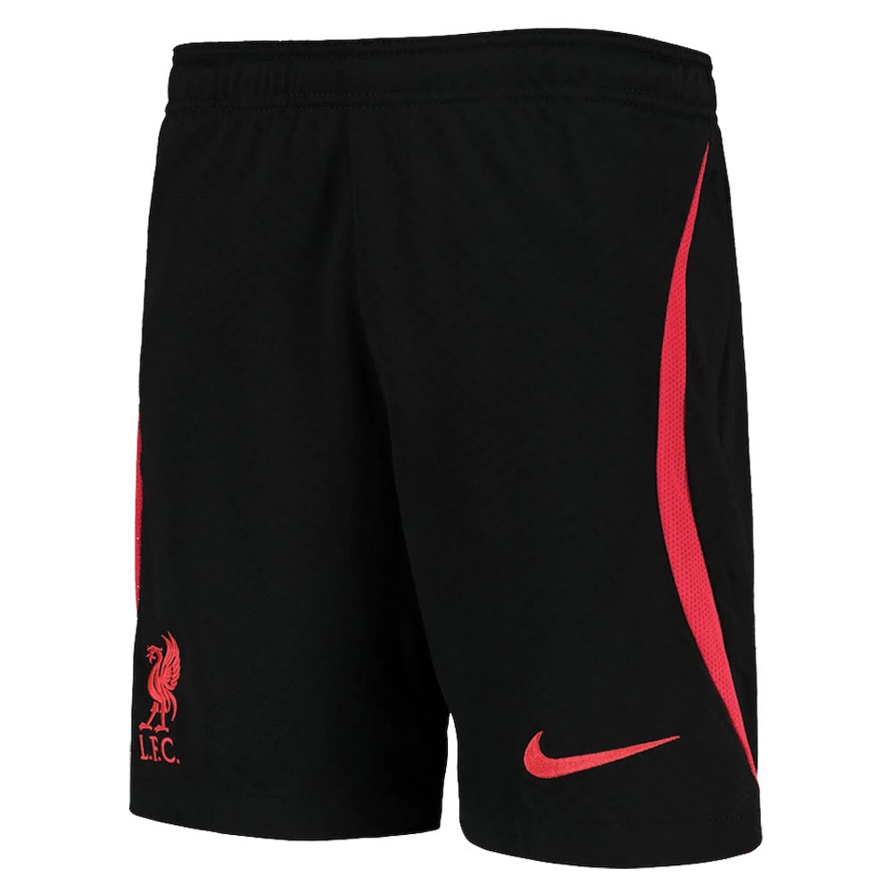 2022-2023 Liverpool Strike Training Shorts (Black) - Kids_0