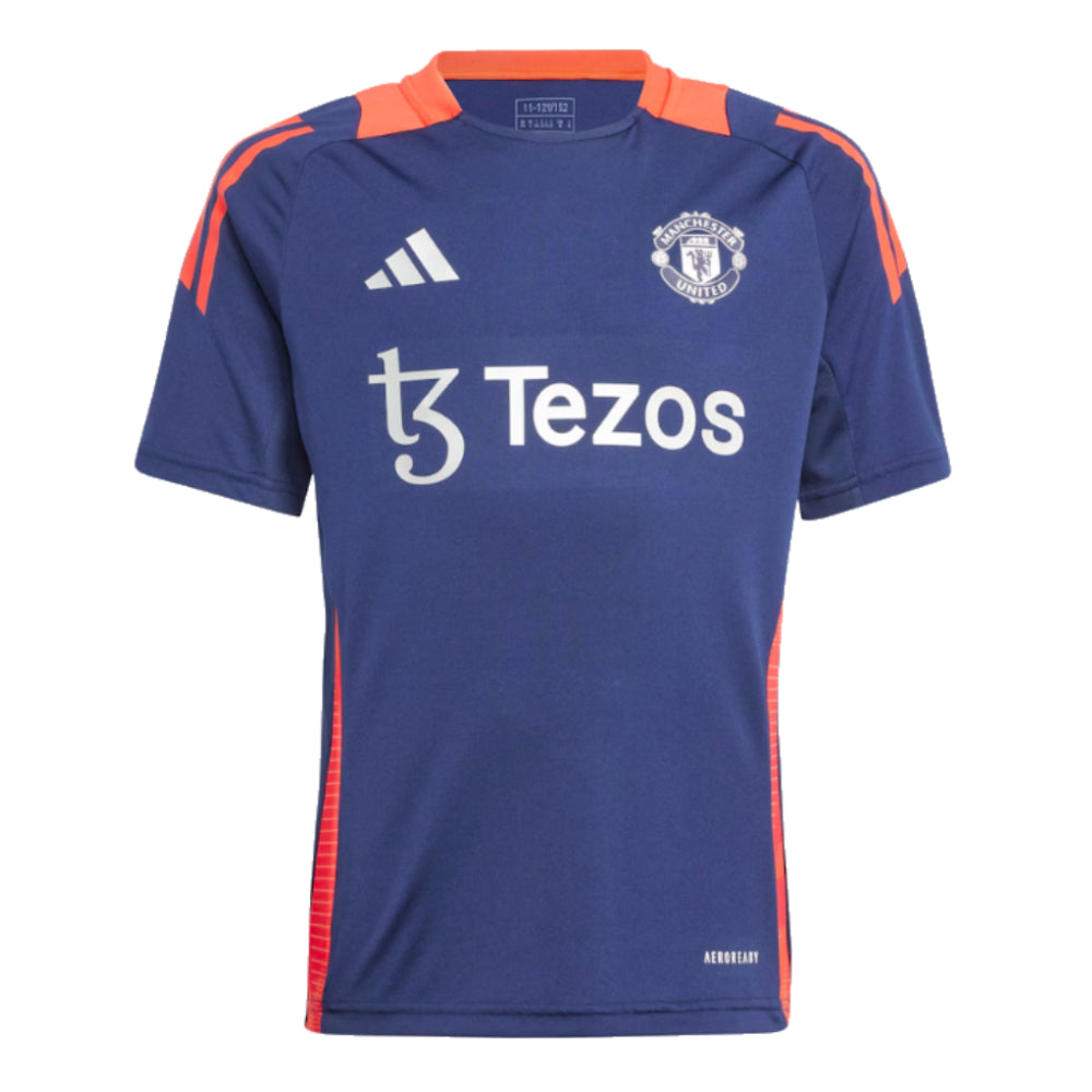 2024-2025 Man Utd Training Jersey (night Indigo) - Kids – Soccer Clasico