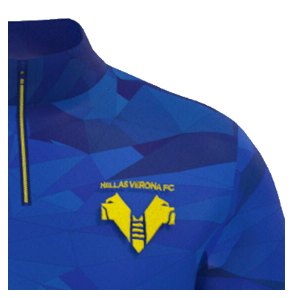 2024-2025 Hellas Verona Pre-Game Sweatshirt (Blue)_1