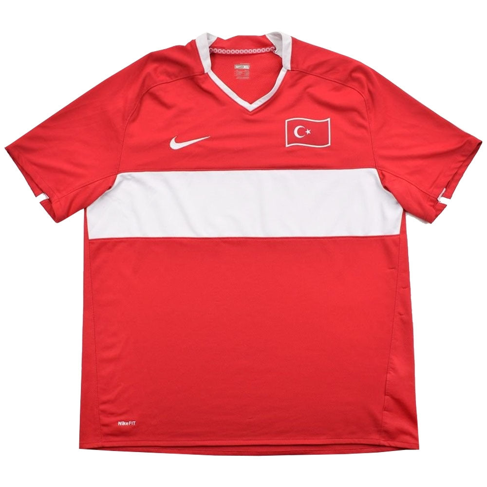 Turkey 2008-2009 Home Shirt ((Excellent) M)_0