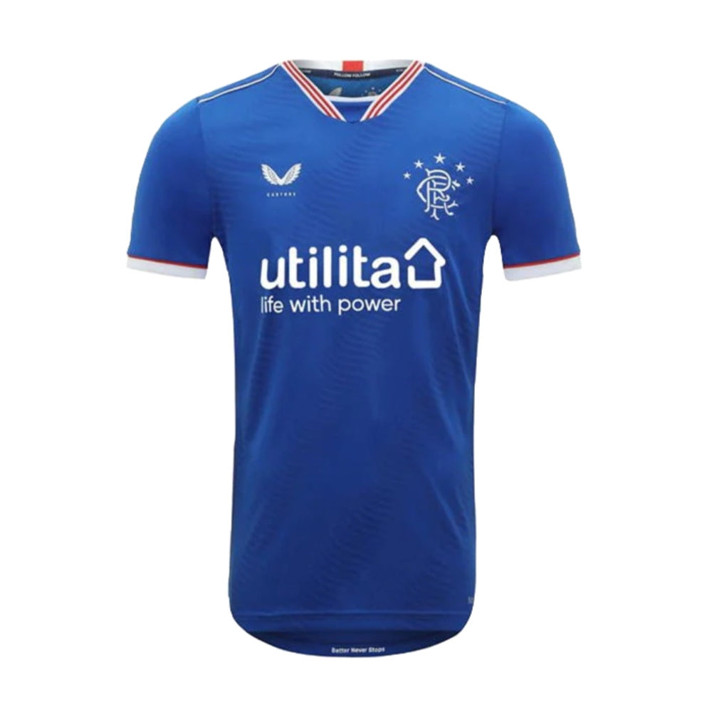 Rangers 2020-21 Home Shirt (S) (Excellent)_0