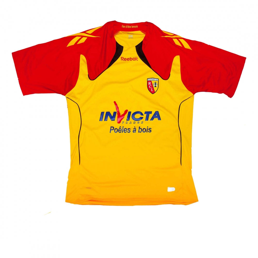 Lens 2010-11 Home Shirt (L) (Excellent) (Kondogbia 33)_2