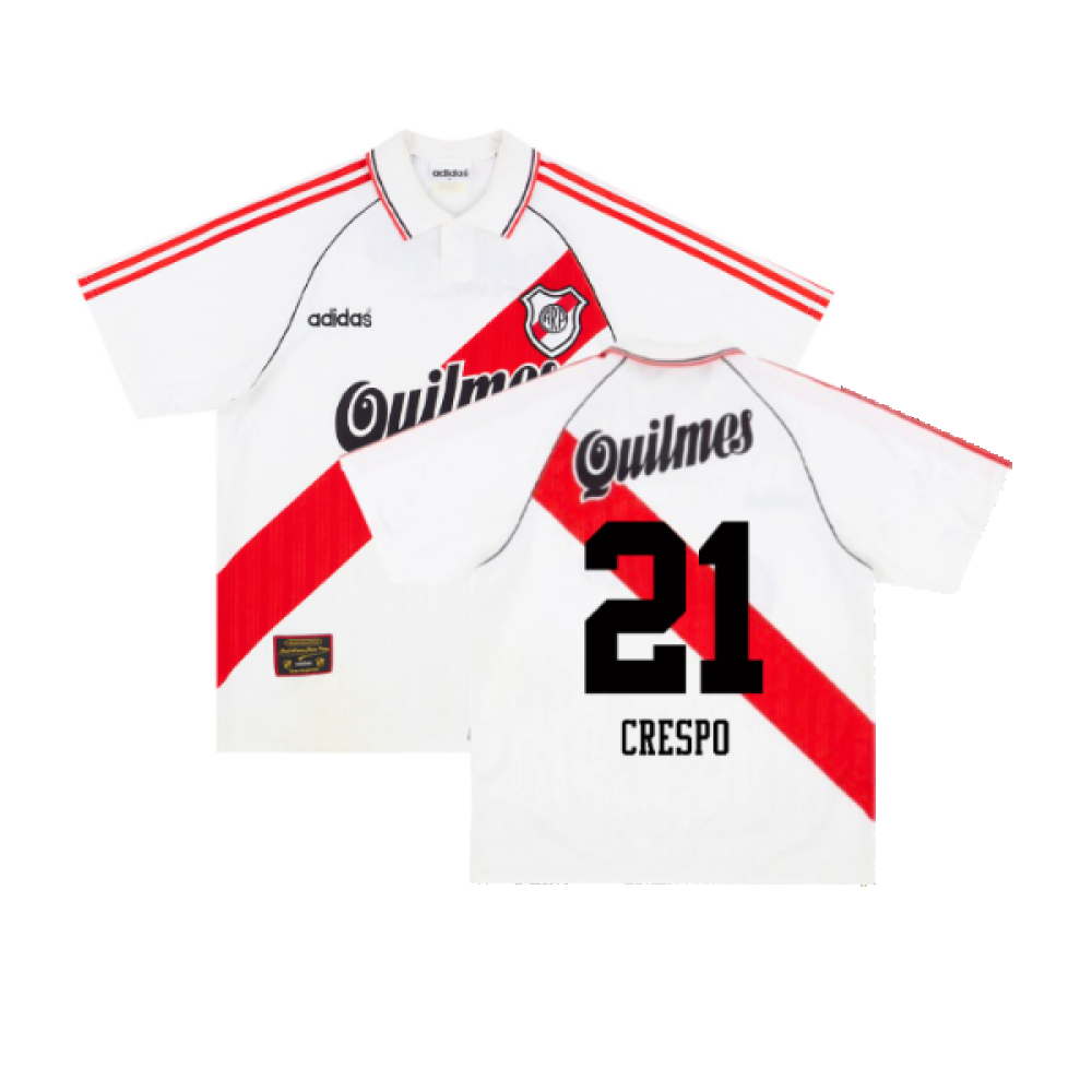 1995-96 River Plate Home Shirt (Good) (Crespo 21)_0