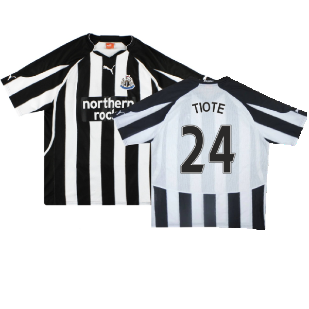 2010-2011 Newcastle Home Shirt (M) (Excellent) (Tiote 24)_0