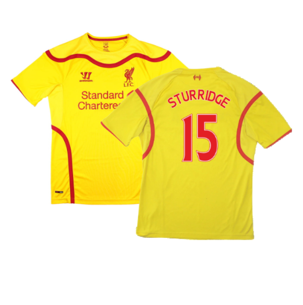 Liverpool 2014-15 Away Shirt (Excellent) (STURRIDGE 15)_0