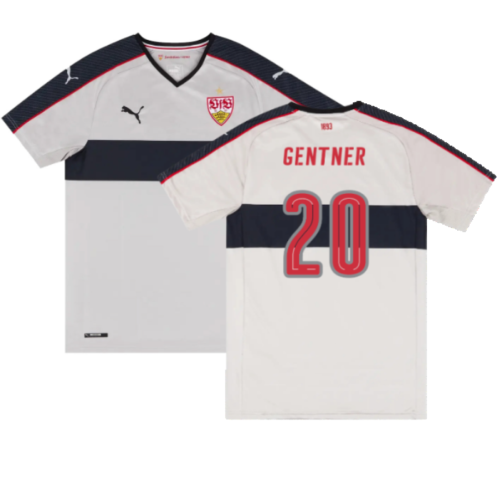 2016-2017 Stuttgart Third Shirt (No Sponsor) (Excellent) (Gentner 20)_0