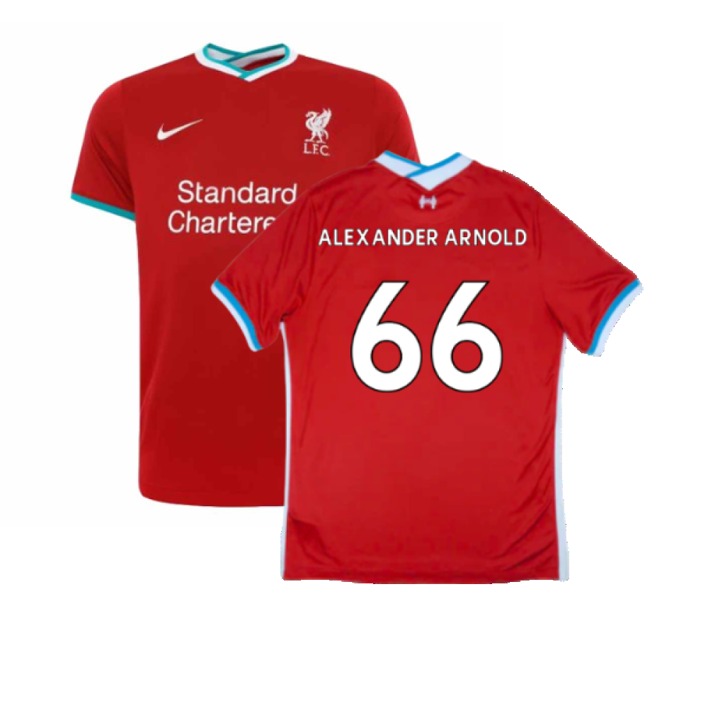 2020-2021 Liverpool Home Shirt (M) (Fair) (ALEXANDER ARNOLD 66)_0