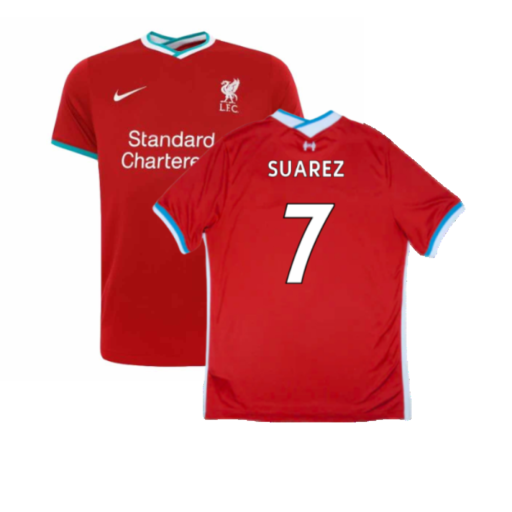 2020-2021 Liverpool Home Shirt (S) (Mint) (SUAREZ 7)_0