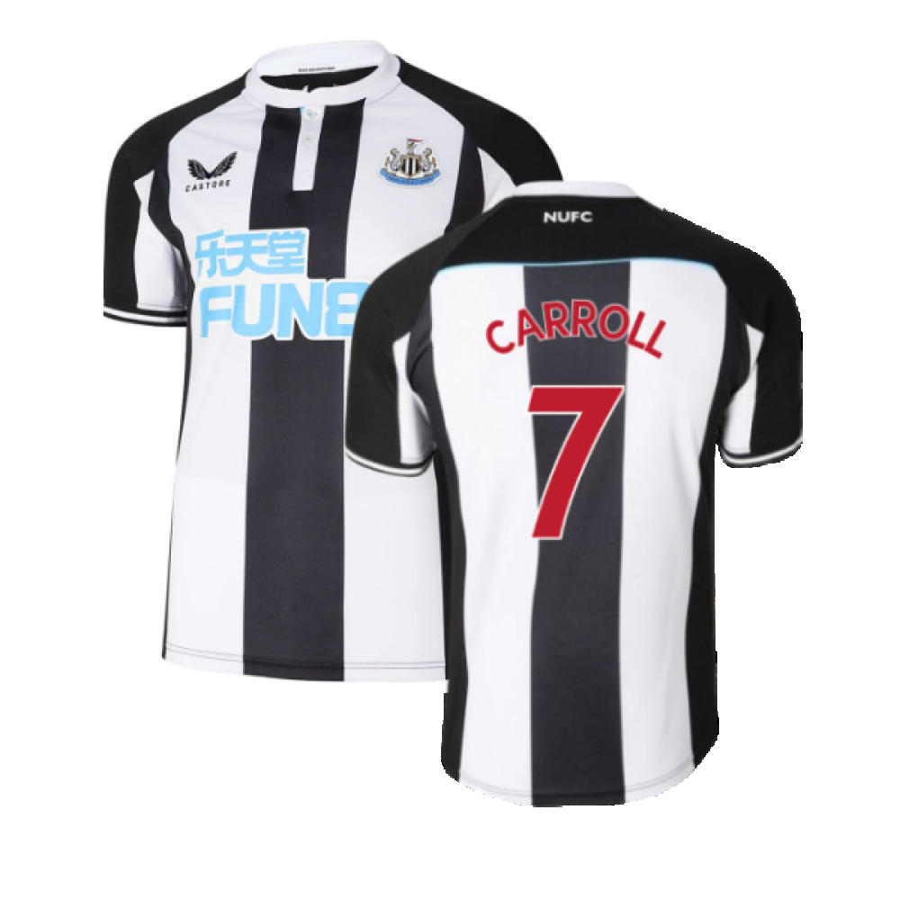 2021-2022 Newcastle United Home Shirt (M) (Mint) (CARROLL 7)_0