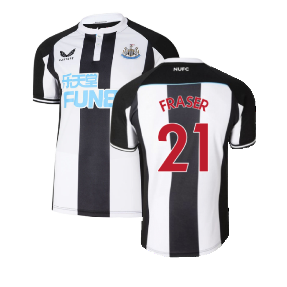 2021-2022 Newcastle United Home Shirt (M) (Mint) (FRASER 21)_0