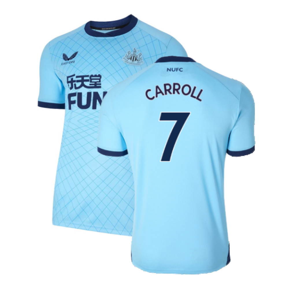 2021-2022 Newcastle United Third Shirt (XXL) (Excellent) (CARROLL 7)_0