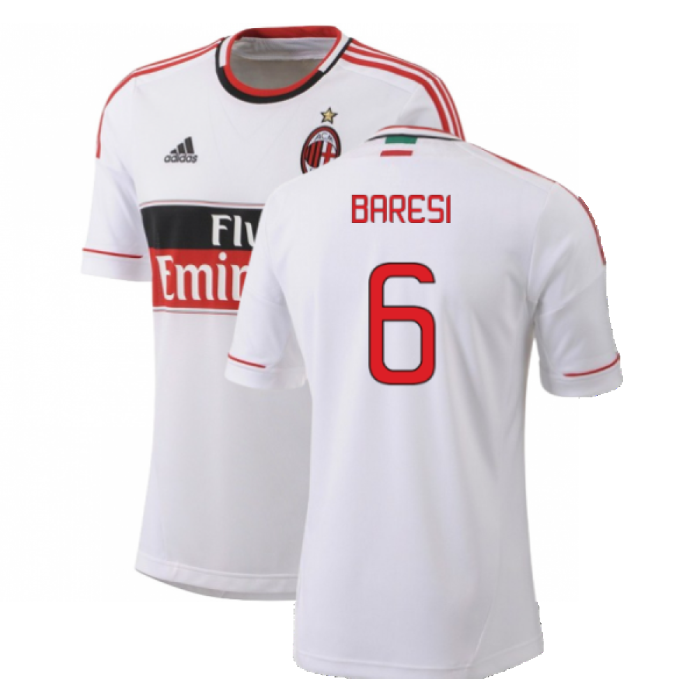 AC Milan 2012-13 Away Shirt (XSB) (Mint) (Baresi 6)_0