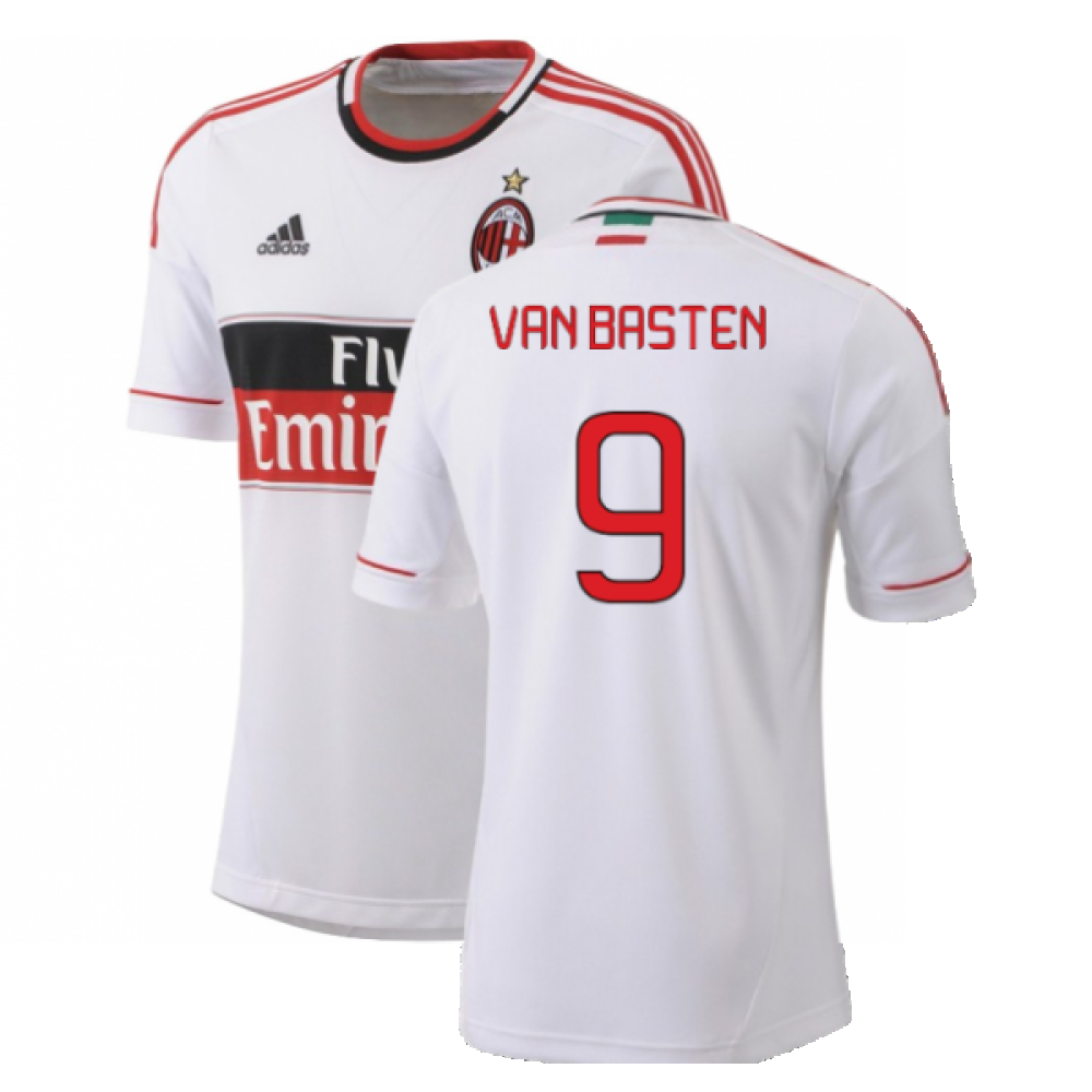 AC Milan 2012-13 Away Shirt (XSB) (Mint) (Van Basten 9)_0