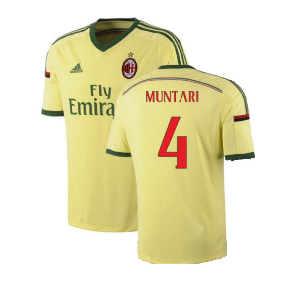 AC Milan 2014-15 Third Shirt (XL) (Very Good) (Muntari 4)_0