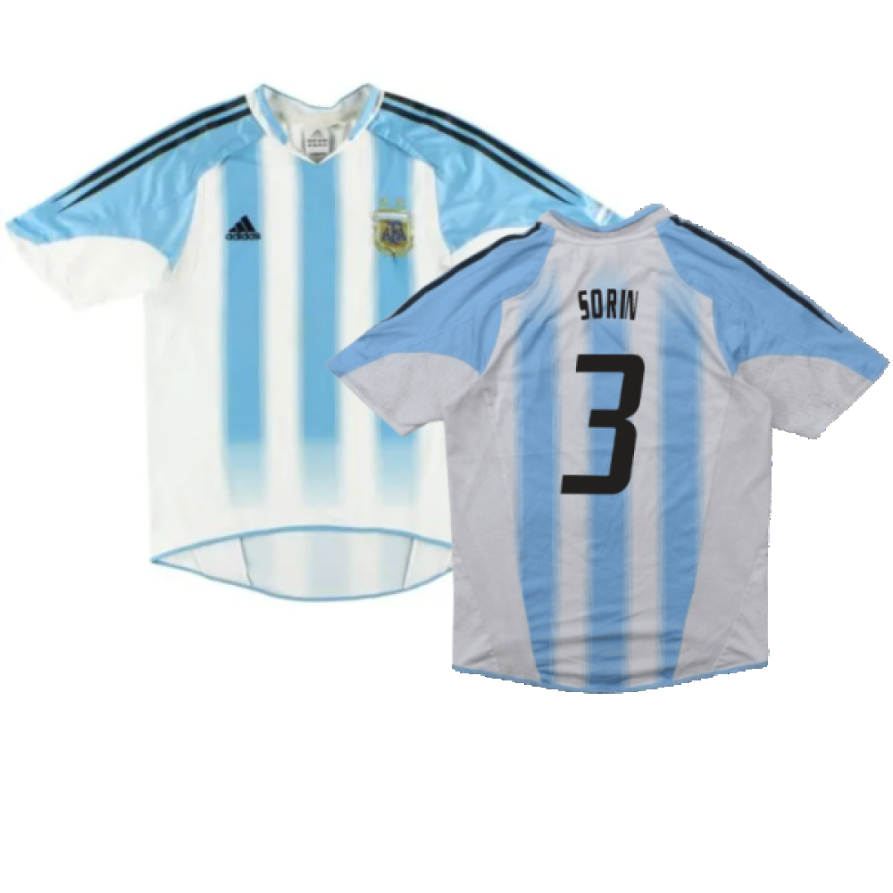 Argentina 2004-06 Home Shirt (S) (Good) (Sorin 3)_0