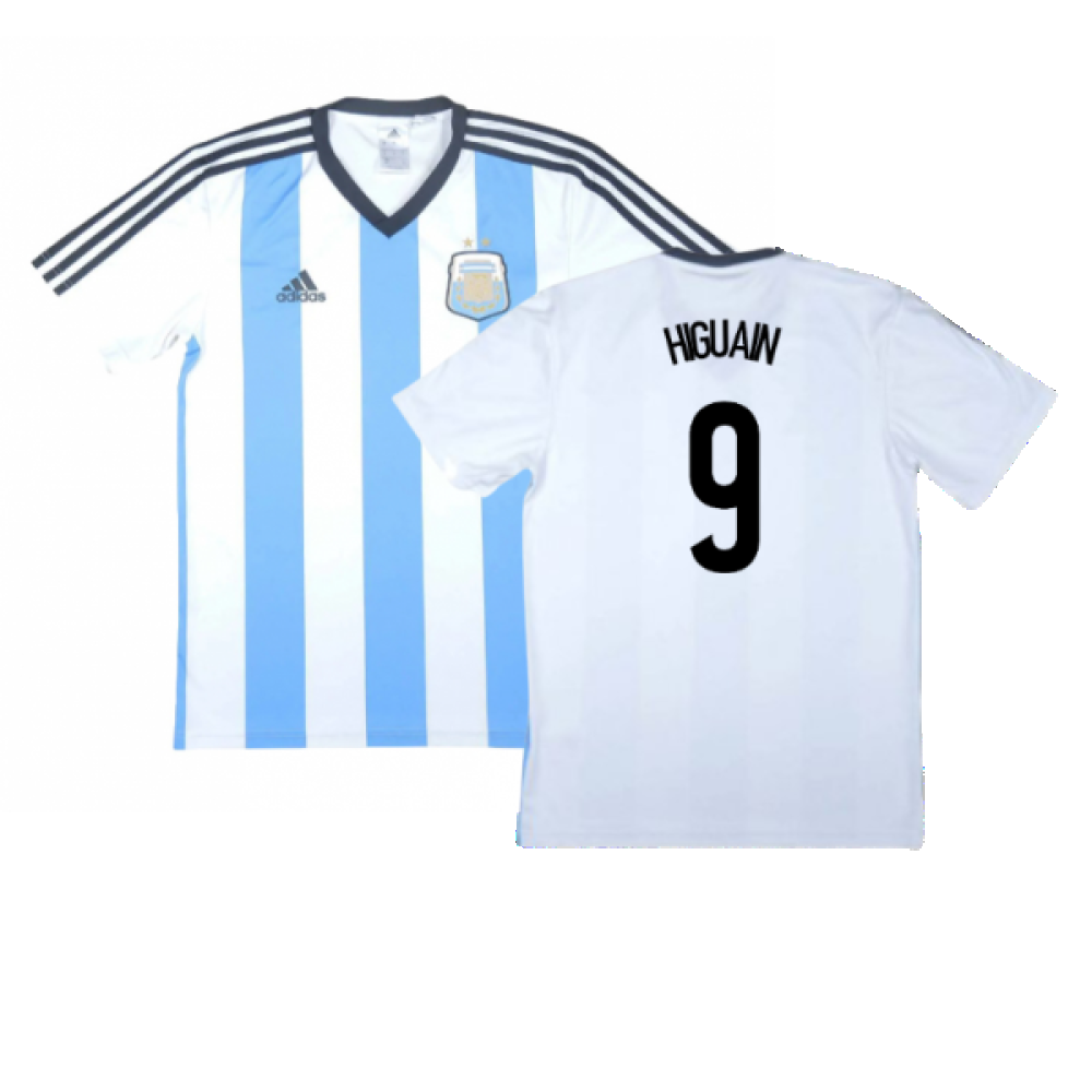 Argentina 2013-15 Basic Home Shirt (Very Good) (Higuain 9)_0