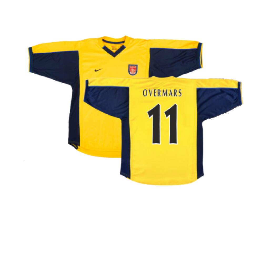 Arsenal 1999-2001 Away Shirt (2XL) (Excellent) (Overmars 11)_0