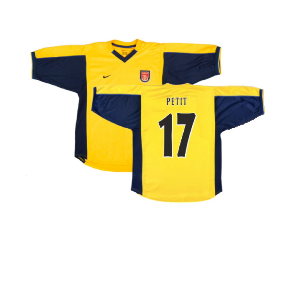 Arsenal 1999-2001 Away Shirt (2XL) (Excellent) (Petit 17)_0