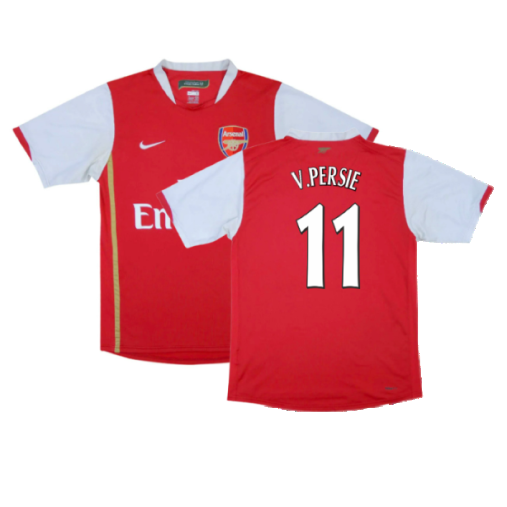 Arsenal 2006-08 Home Shirt (XL) (Excellent) (V.Persie 11)_0