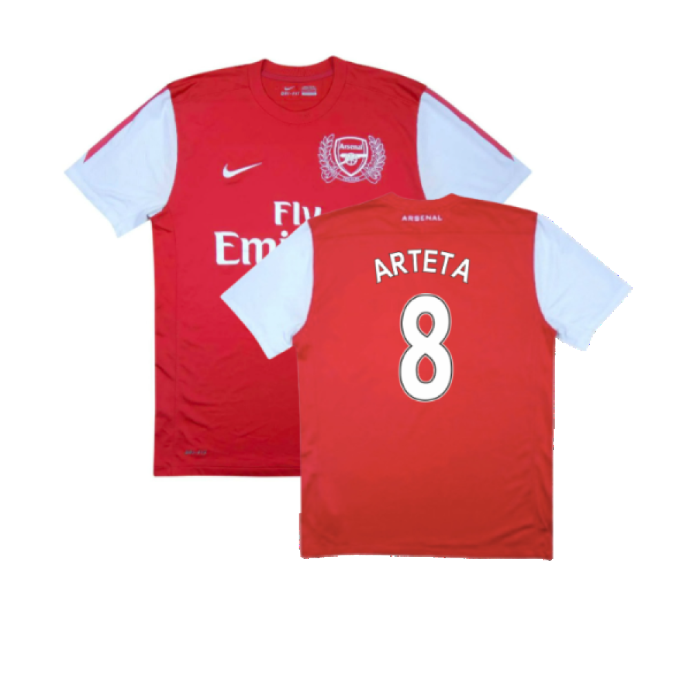 Arsenal 2011-12 Home Shirt (L) (Very Good) (ARTETA 8)_0