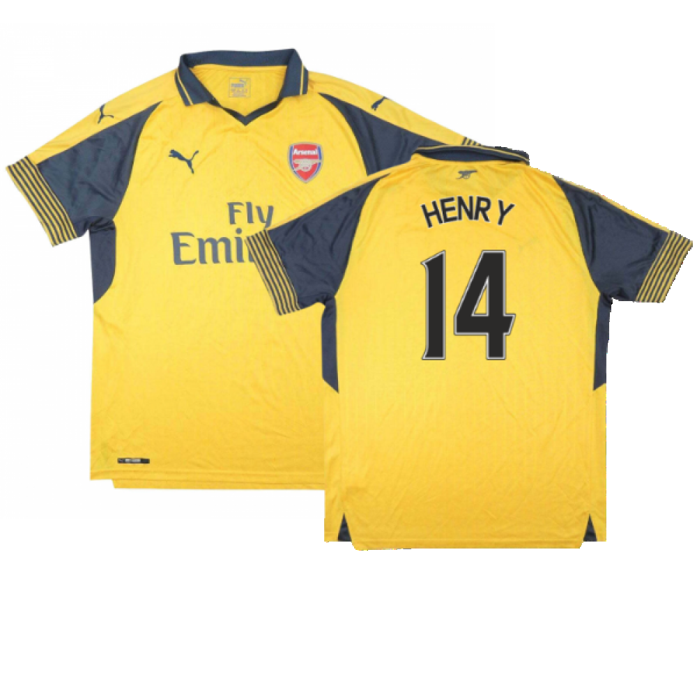 Arsenal 2016-17 Away Shirt (XL) (Excellent) (Henry 14)_0