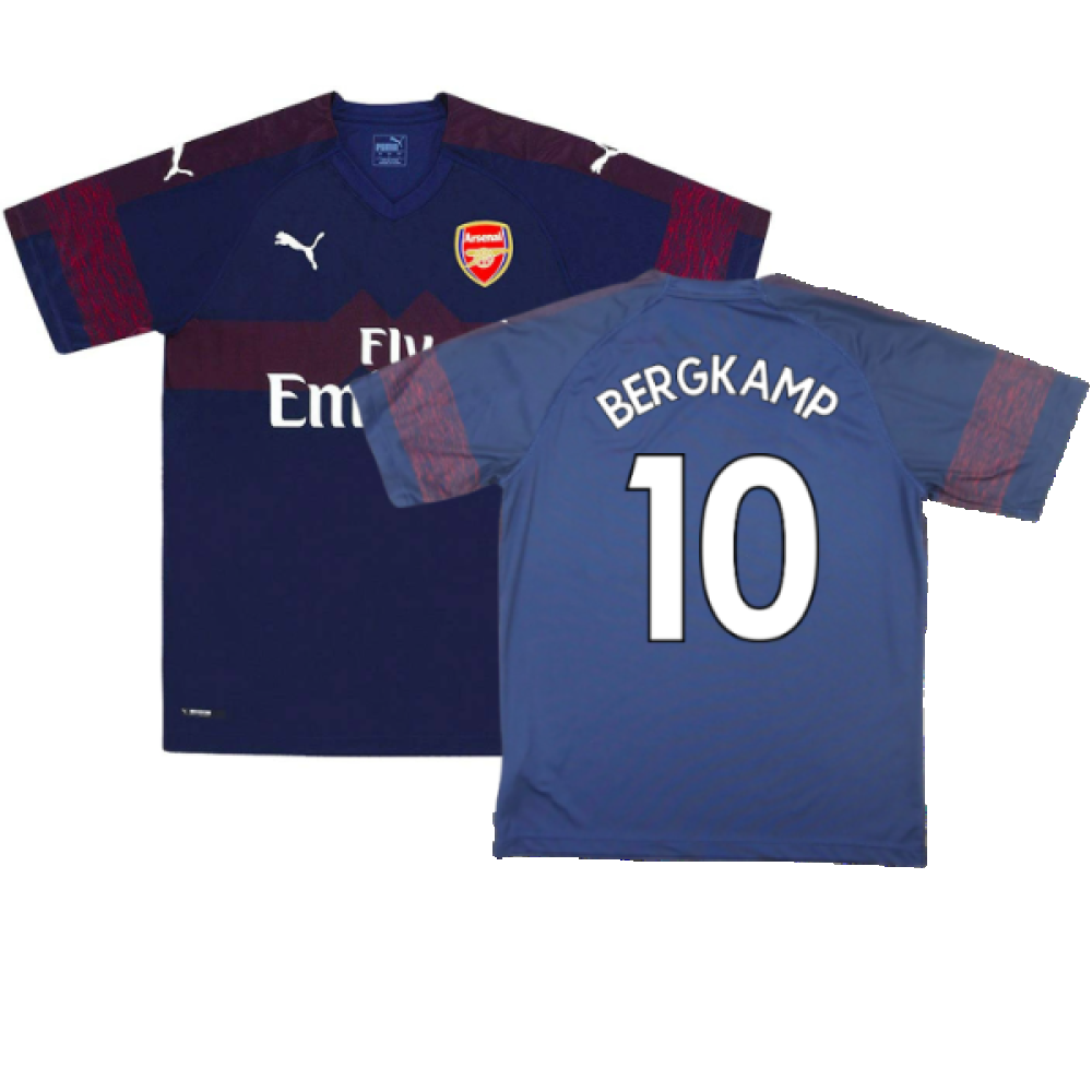 Arsenal 2018-19 Away Shirt (S) (Excellent) (Bergkamp 10)_0