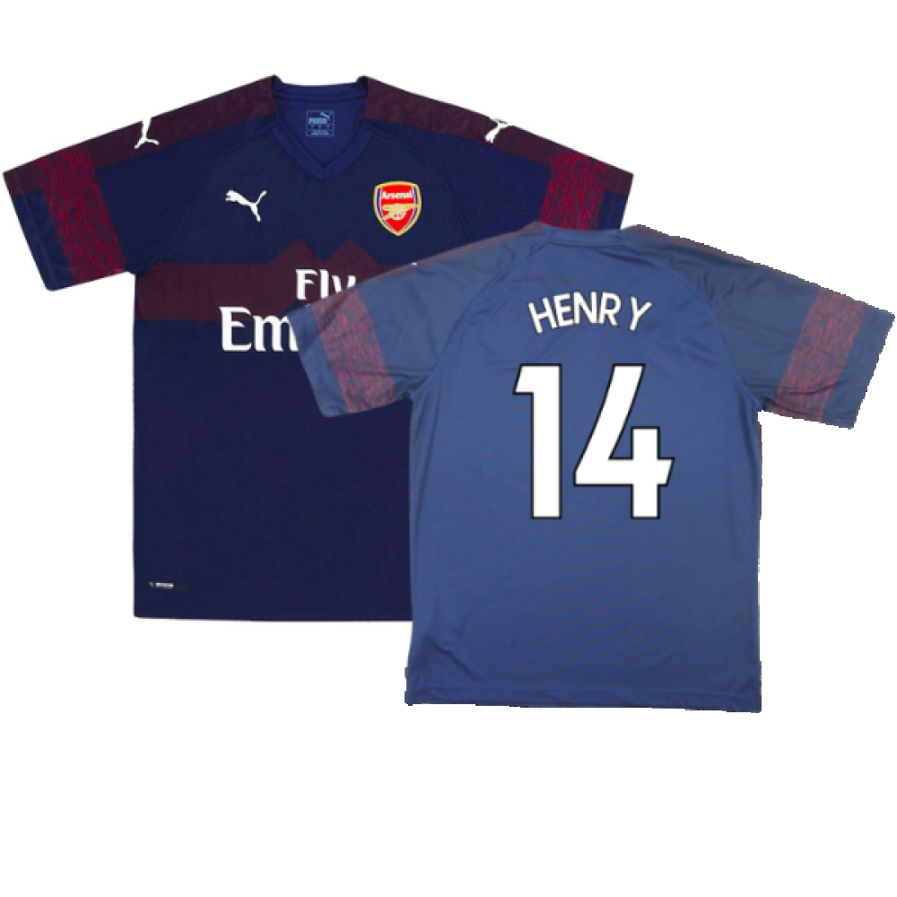 Arsenal 2018-19 Away Shirt (S) (Excellent) (Henry 14)_0