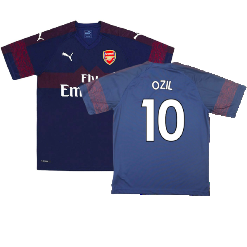 Arsenal 2018-19 Away Shirt (S) (Excellent) (Ozil 10)_0