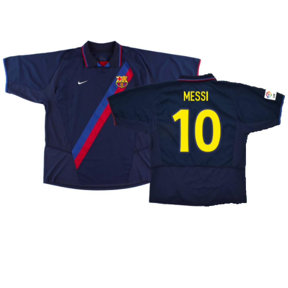 Barcelona 2002-04 Away (Excellent) (Messi 10)_0