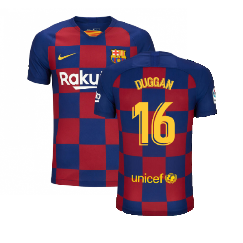 Barcelona 2019-20 Home Shirt (S) (BNWT) (Duggan 16)_0