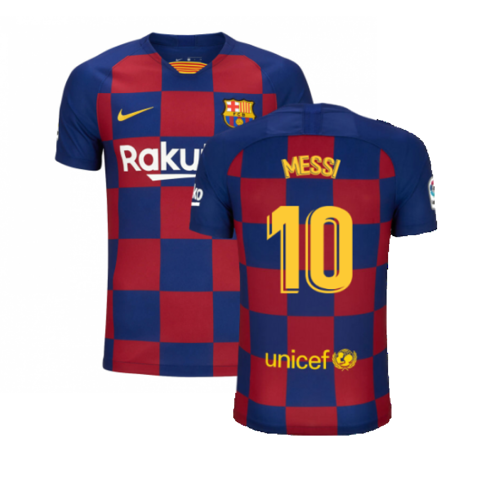 Barcelona 2019-20 Home Shirt (S) (BNWT) (MESSI 10)_0